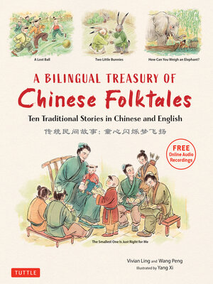 cover image of Bilingual Treasury of Chinese Folktales